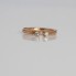 Anillo TOUS LIGHT de oro rosa con diamantes de segunda mano