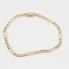 Pulsera maciza estilo cartier de oro de segunda mano