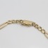 Pulsera maciza estilo cartier de oro de segunda mano
