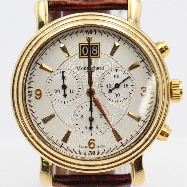 Reloj MONTRICHARD BIG DATE de oro de...