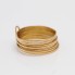 Anillo semanario de oro de segunda mano
