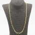 Cadena maciza estilo cartier de oro de segunda mano