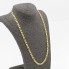 Cadena maciza estilo cartier de oro de segunda mano