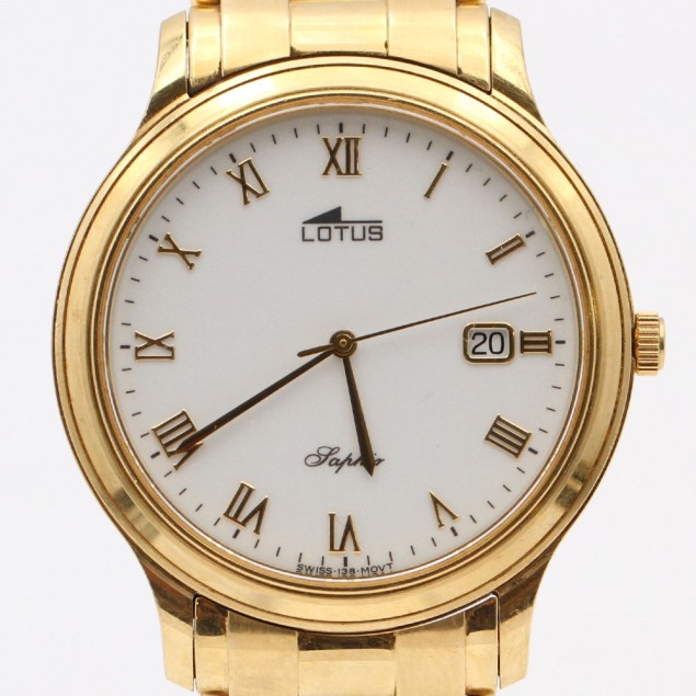 Rellotge LOTUS SAPHIR d'or de segona mà