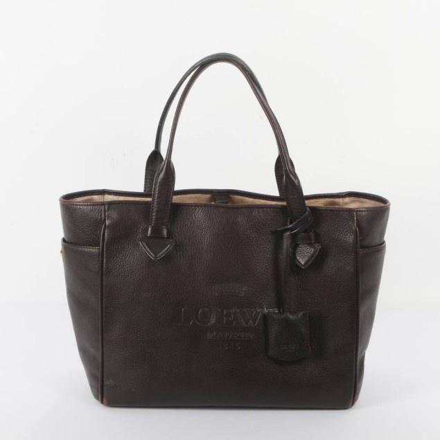 Bolso de mano Loewe piel negro