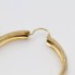 Aros labrados de oro de segunda mano