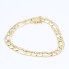 Pulsera maciza estilo cartier de oro de segunda mano