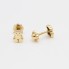 Pendientes TOUS PUPPIES de oro de segunda mano