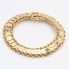 Pulsera articulada de oro de segunda mano