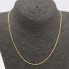 Cadena maciza estilo cartier de oro de segunda mano