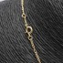 Cadena maciza estilo cartier de oro de segunda mano