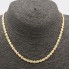 Collar de oro tricolor de segunda mano