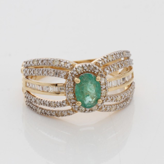 Anell EMERALD and DIAMONDS de Galeria...