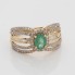 Anell EMERALD and DIAMONDS de Galeria del Col·leccionista