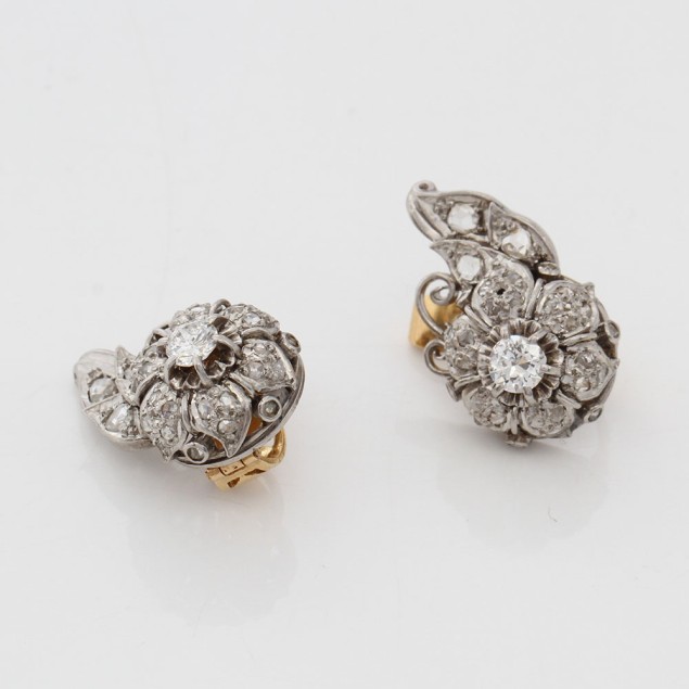 Boucles d'oreilles style vintage en...