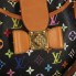 Bolso de hombro LOUIS VUITTON Annie MM Noir Multicolor