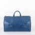 Bolso de viaje Louis Vuitton  Keepall Epi azul