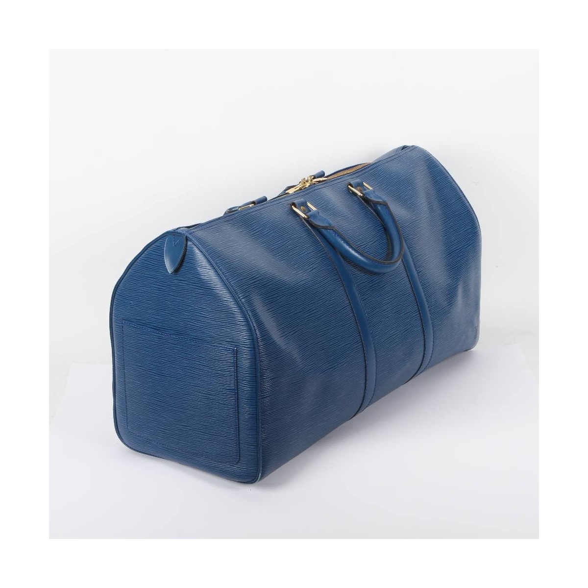 Comprar Bolso de viaje Louis Vuitton Keepall Epi azul E355256