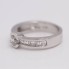 Anillo de oro con diamantes de segunda mano