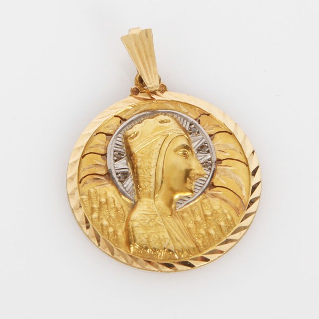 Médaille d'or de la Vierge de...