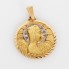 Médaille d'or de la Vierge de Montserrat d'occasion