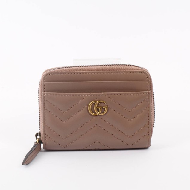 Porte-cartes GUCCI GG Marmont en cuir...