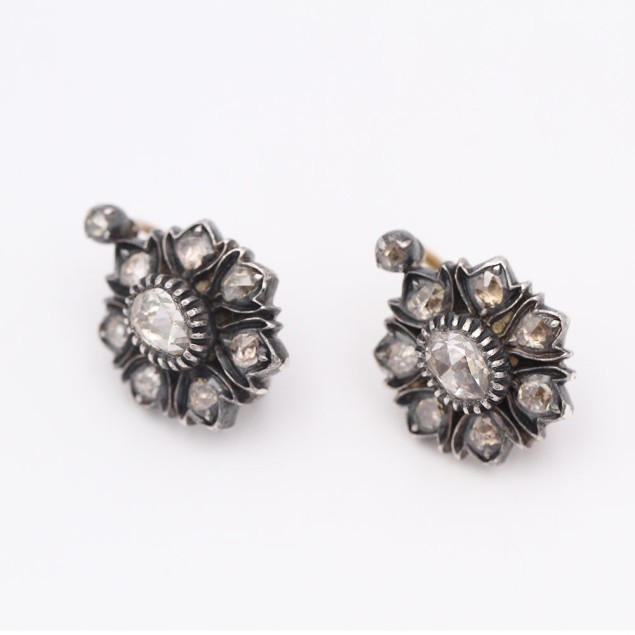 Boucles d'oreilles style vintage en...