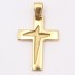 Pendentif croix en or d'occasion