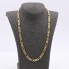 Cadena maciza estilo cartier de oro de segunda mano