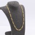 Cadena maciza estilo cartier de oro de segunda mano