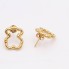 Pendientes TOUS HOLD de oro de segunda mano