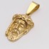 Pendentif visage du Christ en or d'occasion