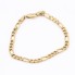 Bracelet semi-creux en or de type Cartier d'occasion