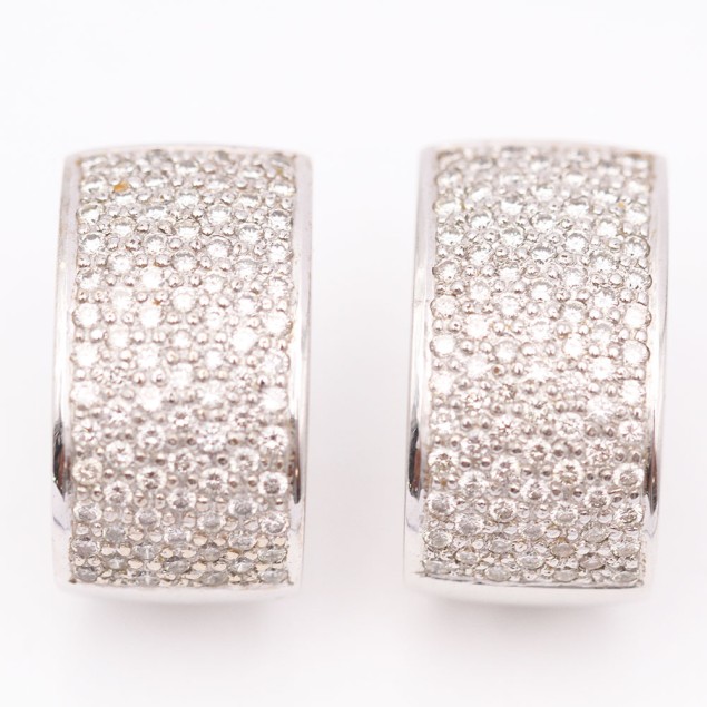 Boucles d'oreilles rectangulaires en...