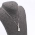 Collier larme en or avec diamants d'occasion