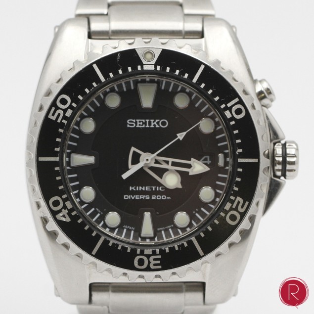 Rellotge SEIKO KINETIC 5M62-0BL0 de...
