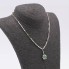 Collar de oro con esmeraldas y diamantes de segunda mano