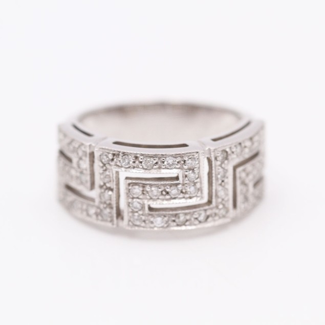 Anillo PALAS ATENEA de oro con...