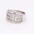 Anillo PALAS ATENEA de oro con diamantes de segunda mano
