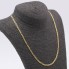 Cadena plana estilo cartier de oro de segunda mano