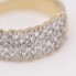 Bague en or avec diamants d'occasion