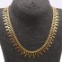 Collar lágrimas de oro de segunda mano