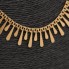 Collar lágrimas de oro de segunda mano