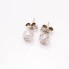 Pendientes solitario de oro con diamantes de segunda mano