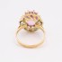 Anillo estilo vintage de oro y Rosa de Francia segunda mano