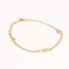 Pulsera lunas de oro de segunda mano