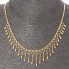 Collar bolitas de oro de segunda mano