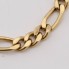 Pulsera semi hueca estilo cartier de oro de segunda mano