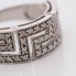 Anillo PALAS ATENEA de oro con diamantes de segunda mano