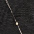 Collar moneda de oro con diamantes y perlas de segunda mano